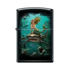 ZIPPO - Encendedor Rick Rietveld Sirena Negro ZP218CI415276