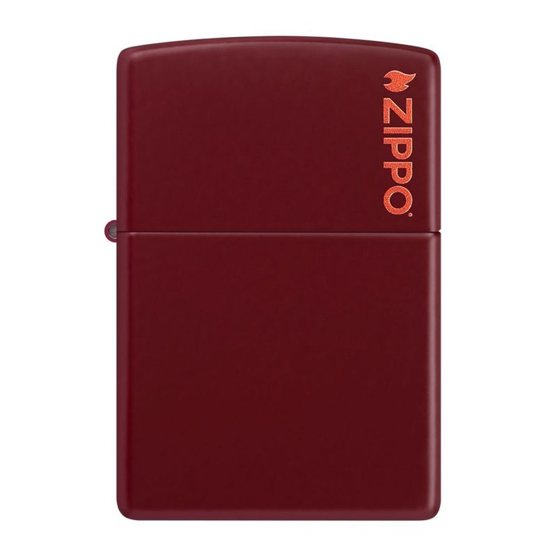 ZIPPO - Encendedor Zippo Merlot Zippo Logo Burdeos ZP46021ZL