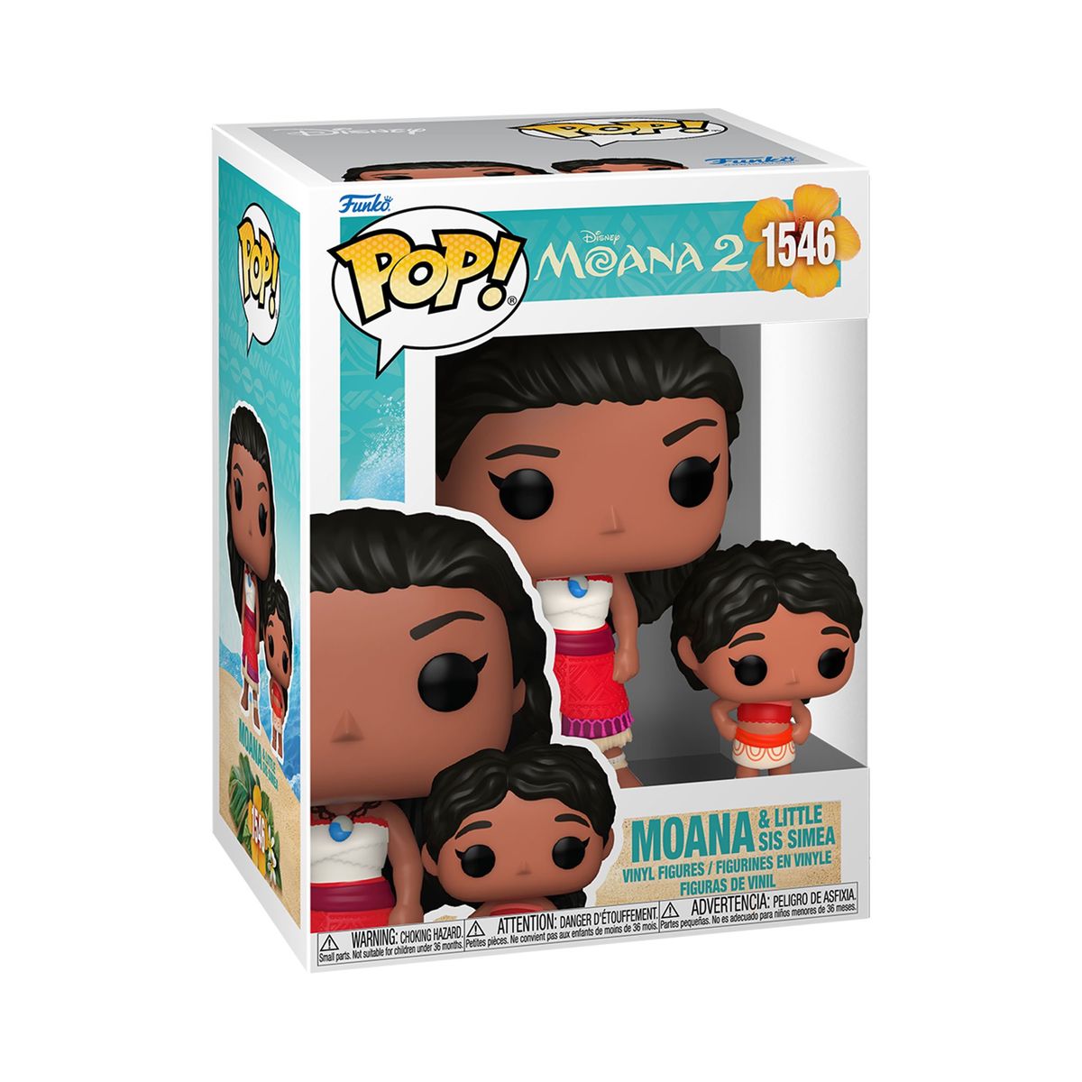 FUNKO - Funko Pop Moana & Simea Disney - 1546