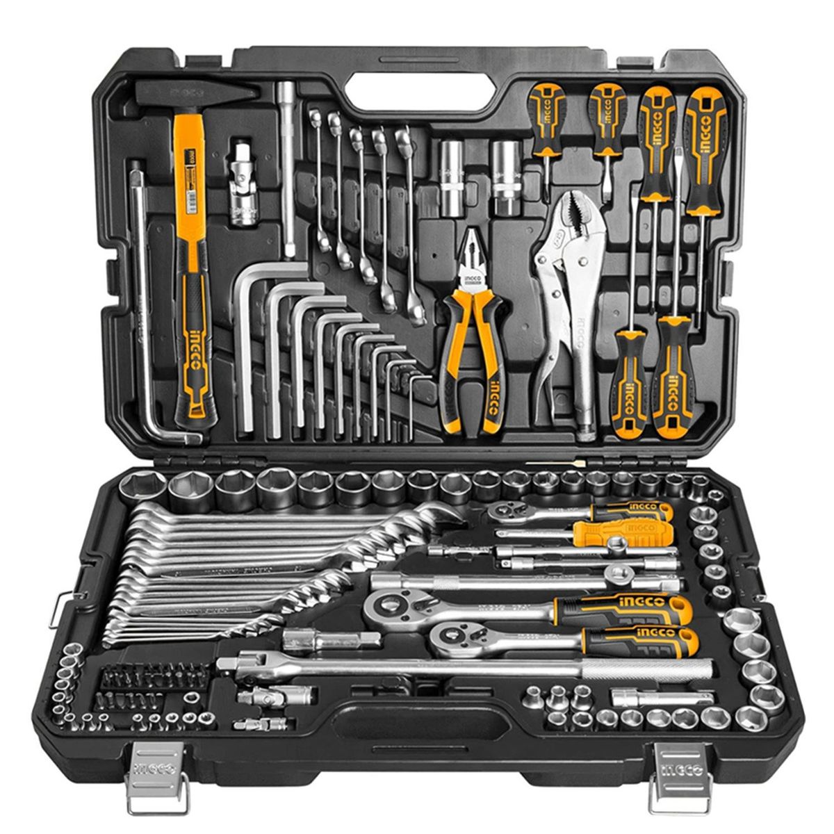 Kit Maleta Herramientas Manuales 142 Pcs Ingco Hkthp21421, marca INGCO - Foto Principal