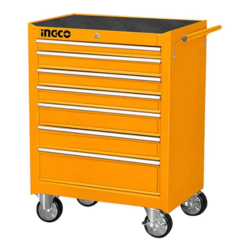 INGCO - Carro Caja Gabinete Metalico P Herramientas 7 Cajones Ingco