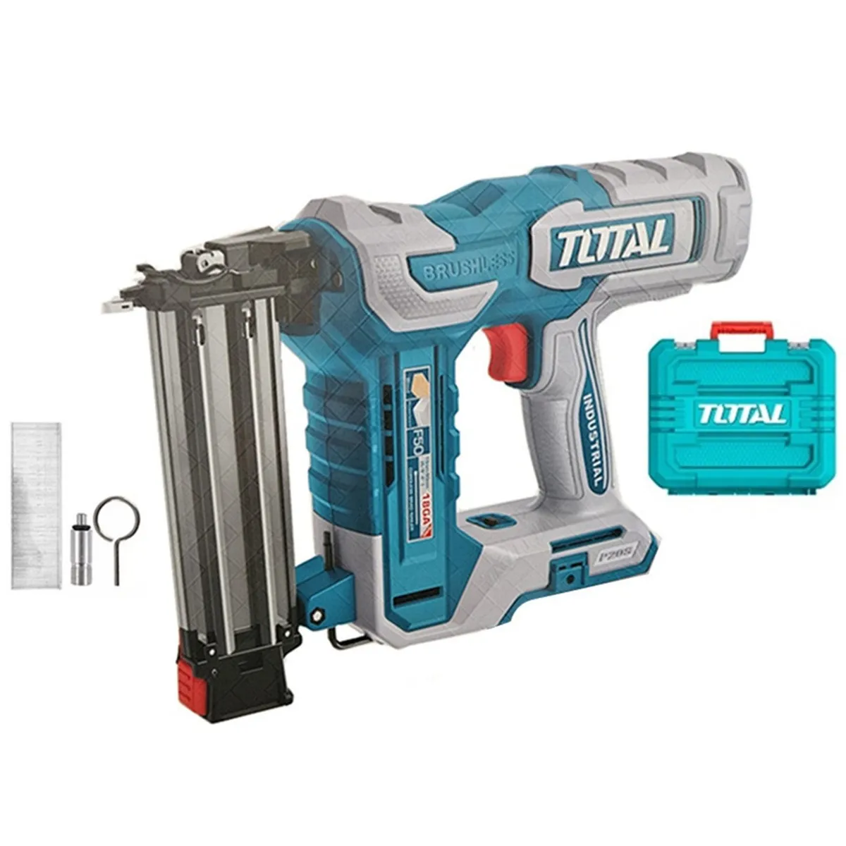 TOTAL TOOLS - Pistola Clavadora Inalámbrica 15-50mm 20v Total Tcbnli5005