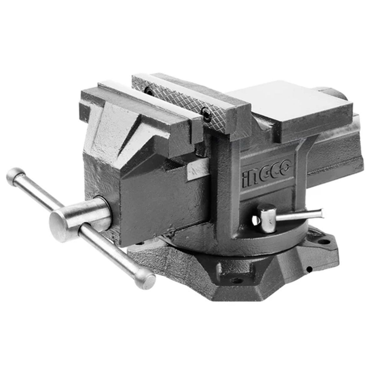 INGCO - Tornillo De Banco Mecanico Base Giratoria 4 Pulgadas Ingco