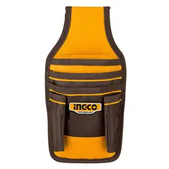 INGCO - Bolsa Coleto Porta Herramientas 5 Bolsillos Para Cinturón