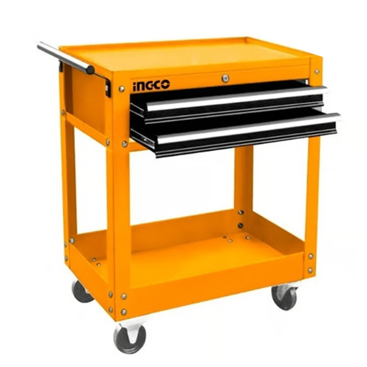 INGCO - Carro De Herramientas Industrial 2 Cajones 2 Niveles Ingco