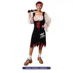 GENERICO - TRAJE PIRATA MUJER S