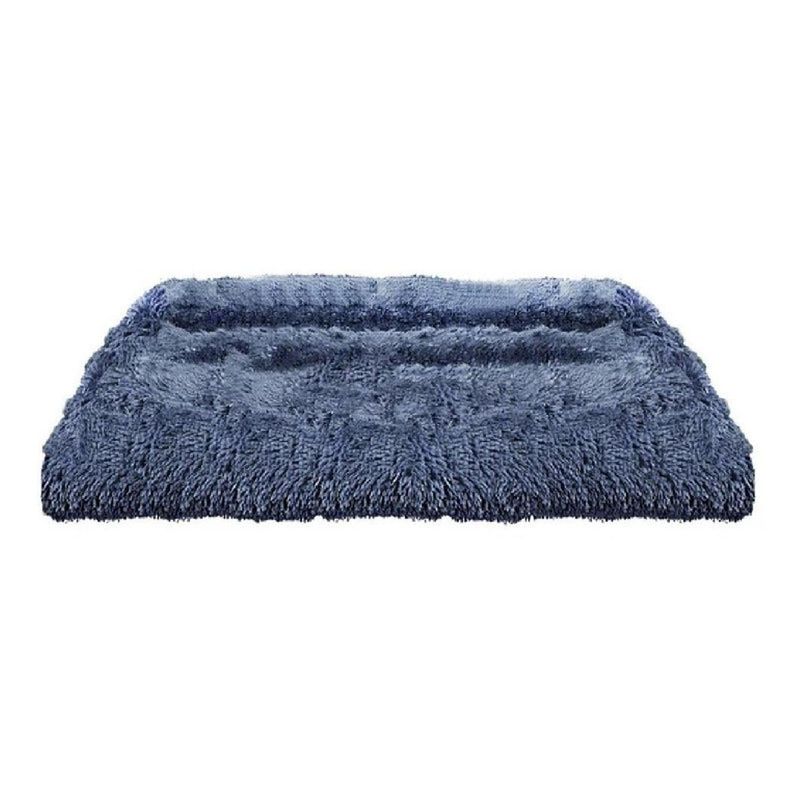 GENERICO - Cama Tipo Colchoneta Afelpada Para Mascotas - Blanco - 18883-azul-1