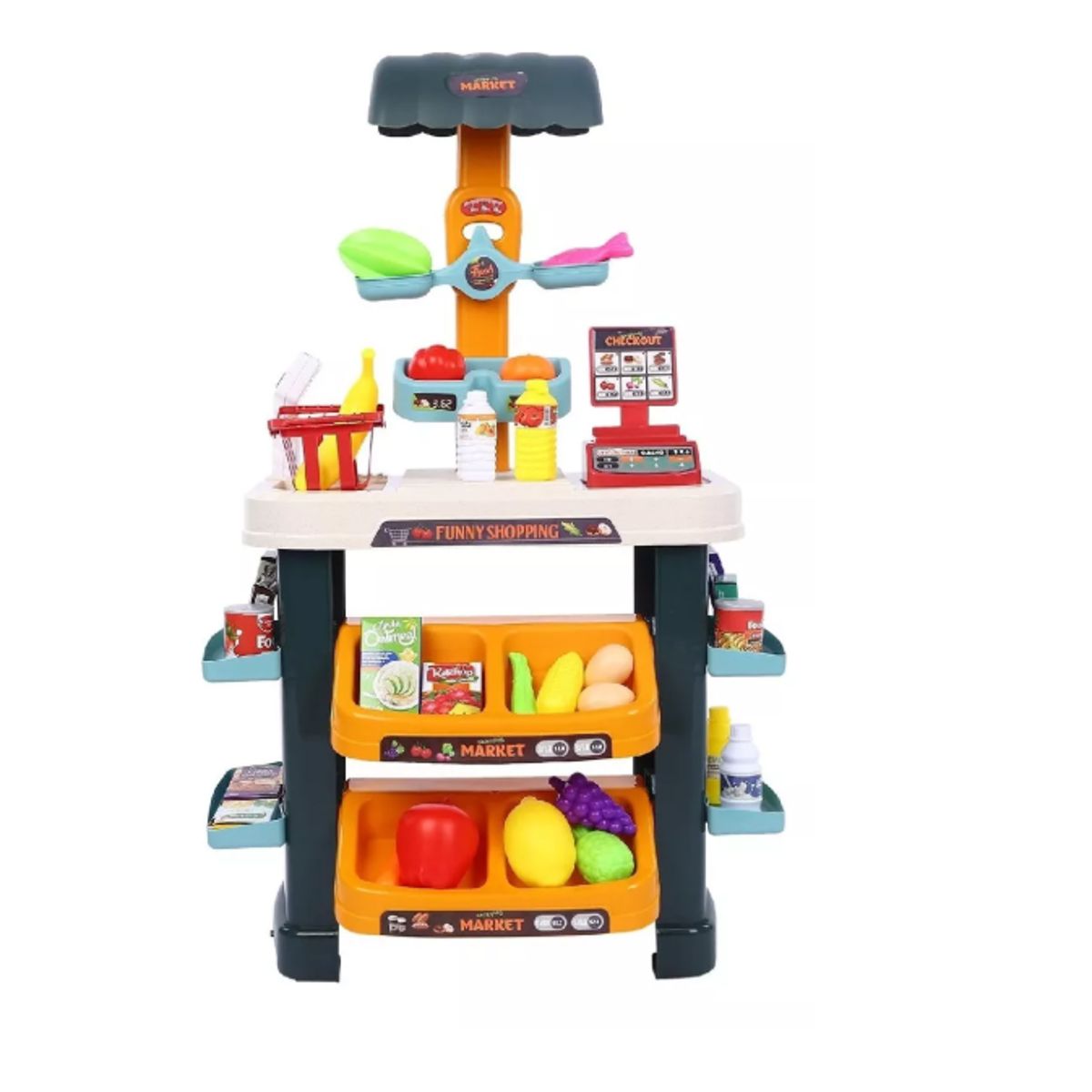 GENERICO - Set Supermercado De Juguete Juego De Rol Mini Market Niños