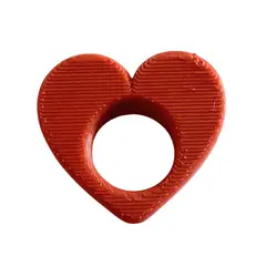 CATHALIFAUDJOYAS - Anillo corazón impreso 3d
