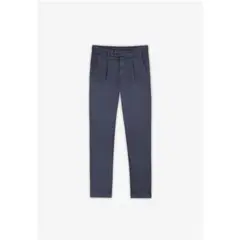 SCALPERS - Pantalón Chino Pinzas Navy