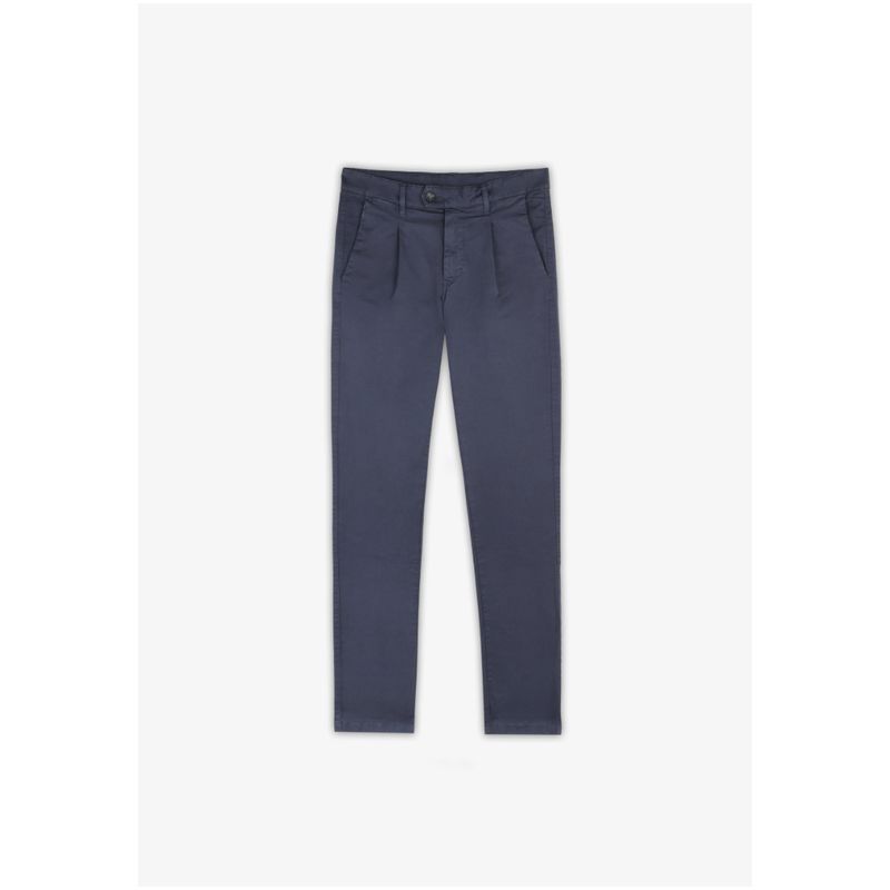 SCALPERS - Pantalón Chino Pinzas Navy