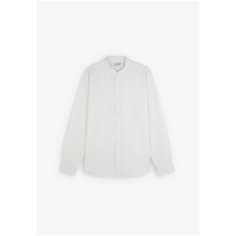 SCALPERS - Solid Mao Shirt Off White
