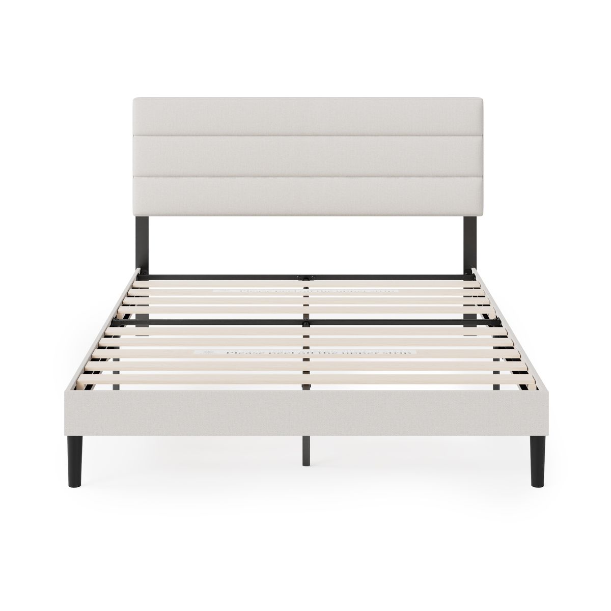 ZINUS - Base de Cama Premium Zinus  2P 150x190x30cm Piper  Respaldo