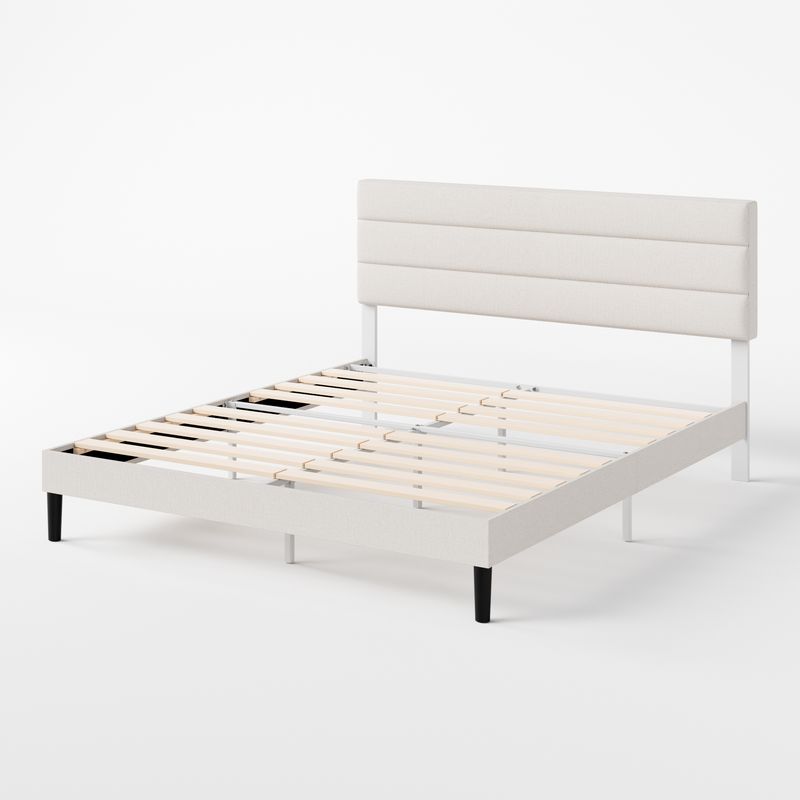 ZINUS - Base de Cama Premium Zinus  2P 150x190x30cm Piper  Respaldo