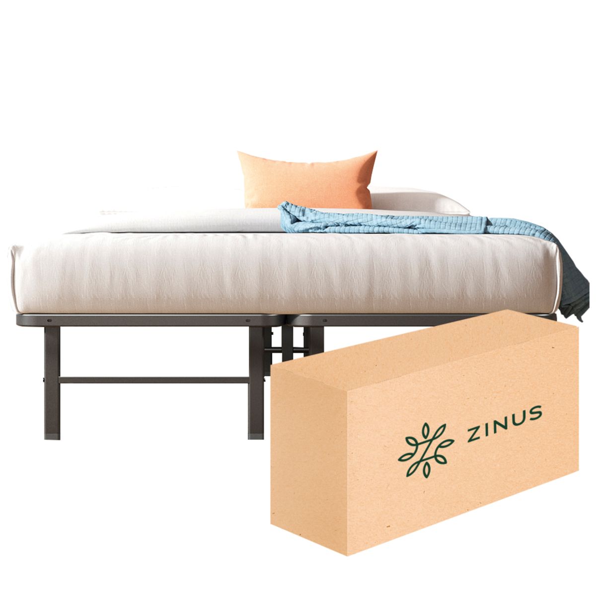 ZINUS - Base de Cama  Zinus  King 180x200x30cm Rumi