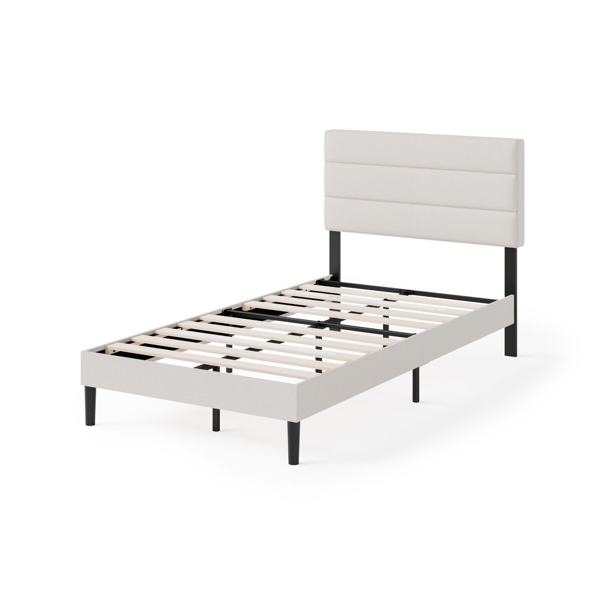 ZINUS - Base de Cama Premium Zinus  1P 90x190x30cm Piper Respaldo