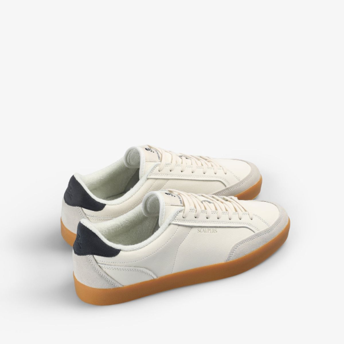 SCALPERS - ZAPATILLAS BAJAS LOGO GRABADO NAVY