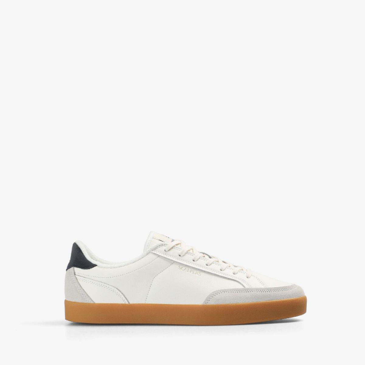 SCALPERS - ZAPATILLAS BAJAS LOGO GRABADO NAVY