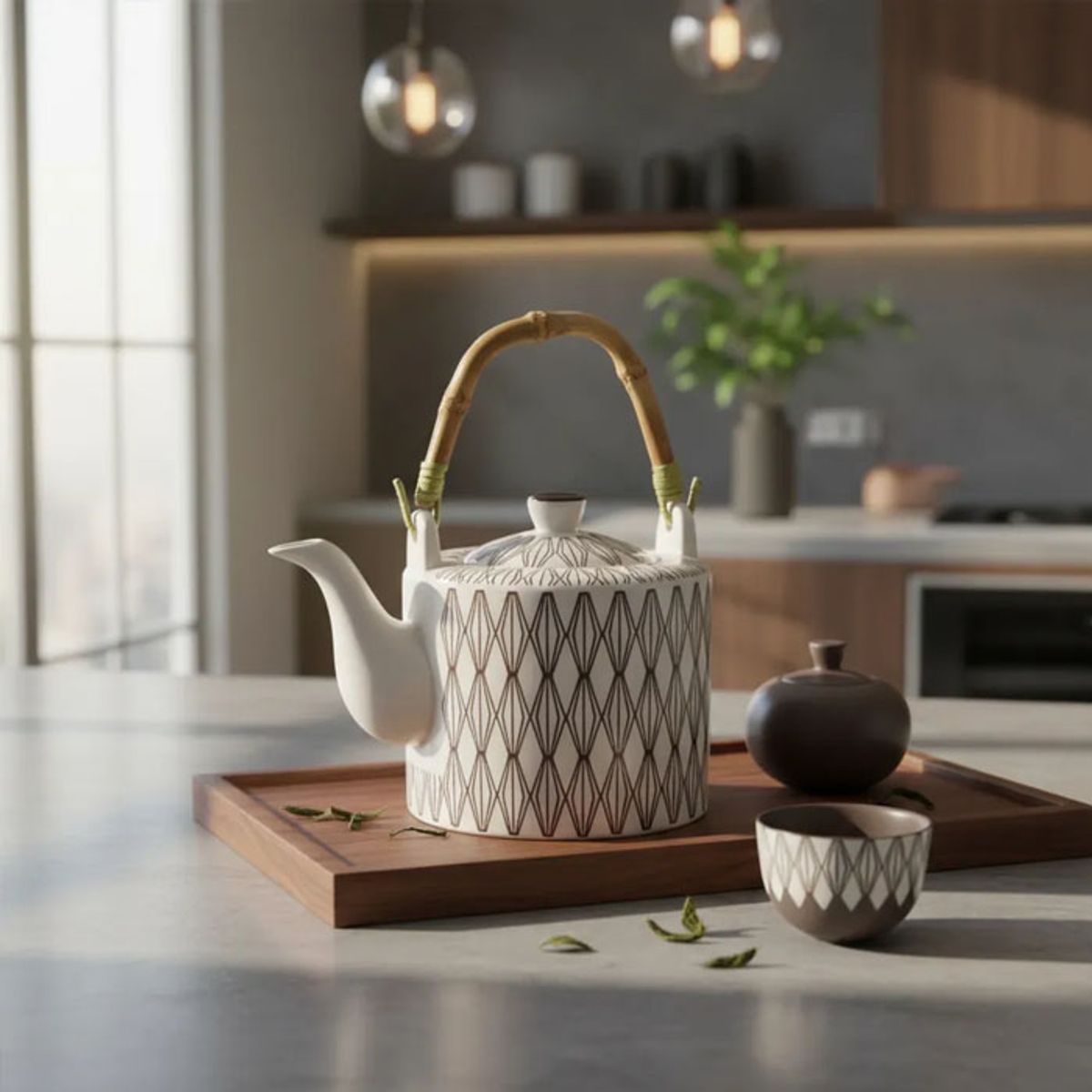 BRIC - Tetera de porcelana para servir