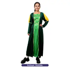 GENERICO - TRAJE PRINCESA VERDE M
