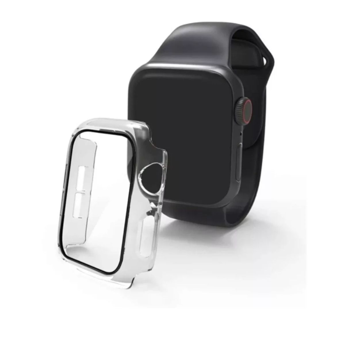 GENERICO - Protector Carcasa Con Vidrio Para Apple Watch 38MM
