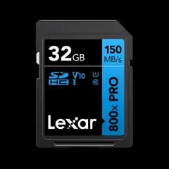 LEXAR - Tarjeta De Memoria High Perfomance 800x 32gb Clase 10