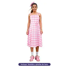 GENERICO - TRAJE VESTIDO MUÑECA CUADRILLE L