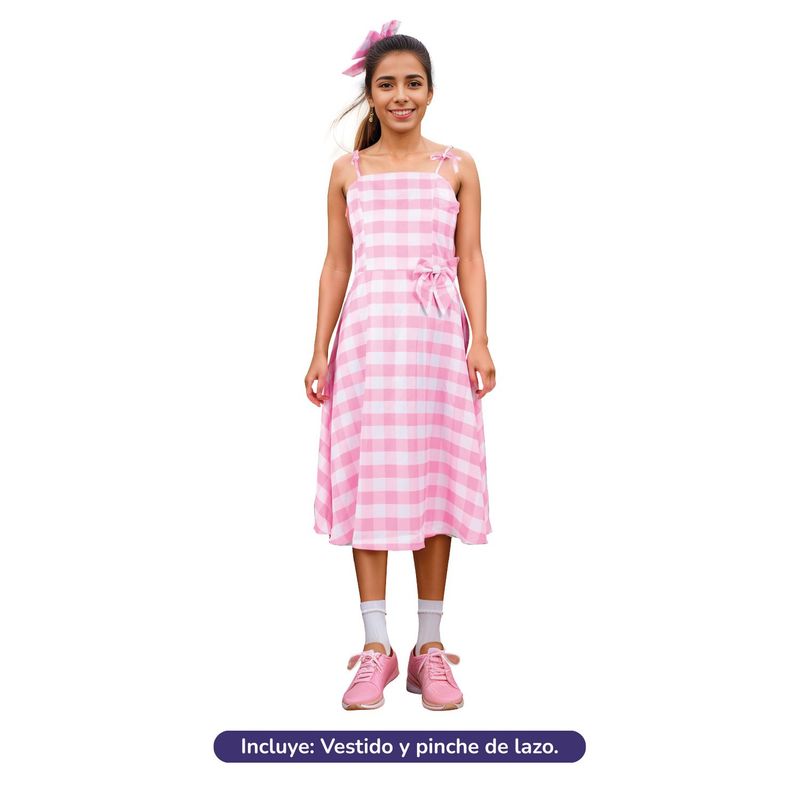 GENERICO - TRAJE VESTIDO MUÑECA CUADRILLE S