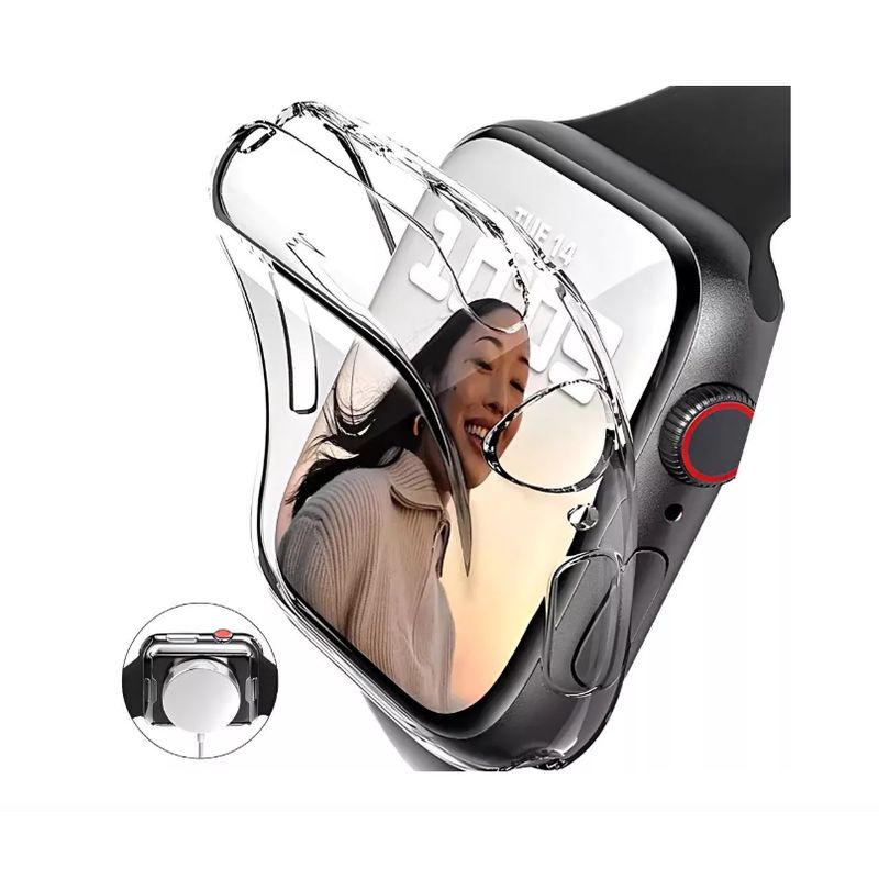 GENERICO - Funda Protectora Tpu Para Apple Watch Series 4 5 6 7 8 Se