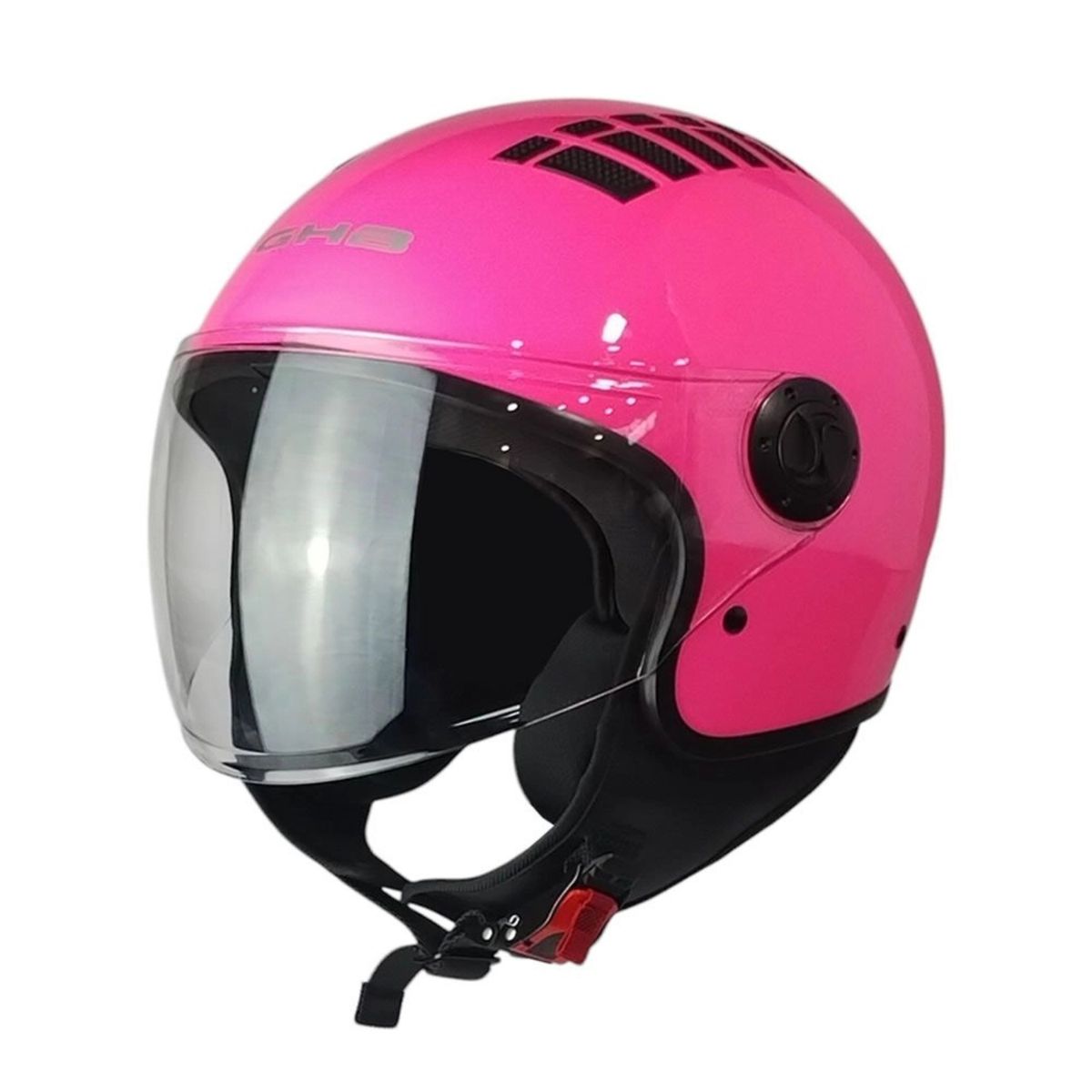 GHB - Casco Abierto GHB 230 Rosa talla M