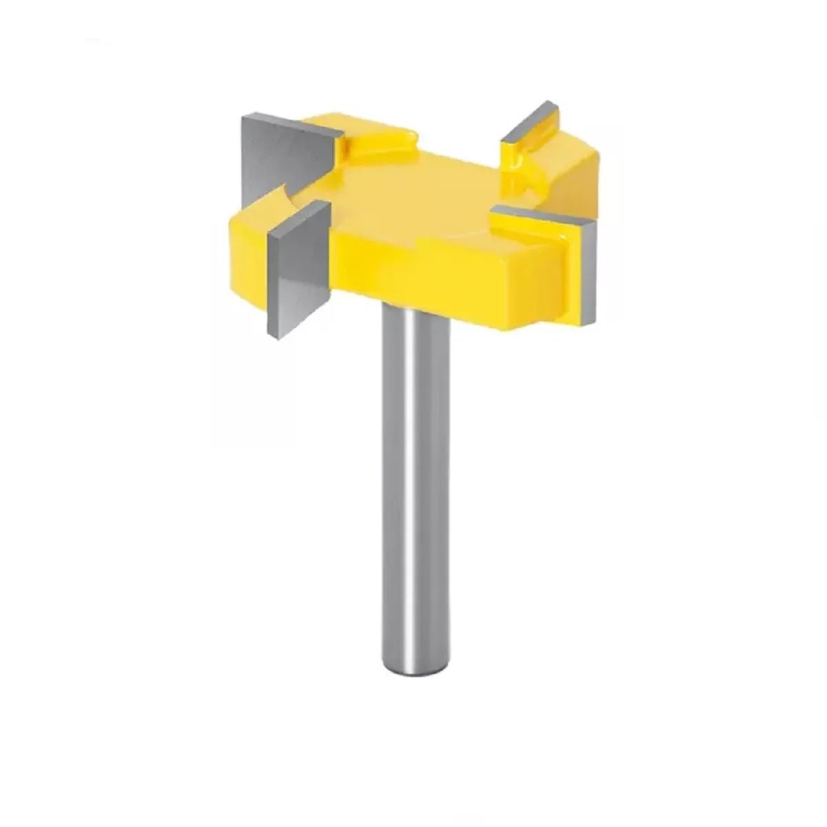 GENERICO - Fresa Madera Vaciado Invertida Copiadora T Toma ¼ x 9,5 x 40 mm