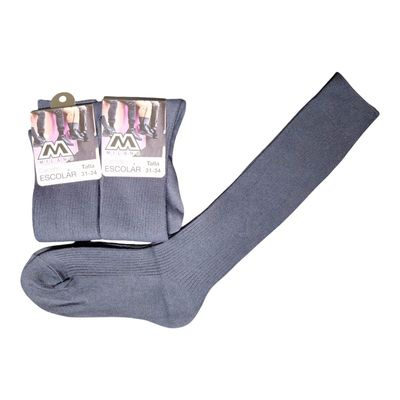 Imagen 2 del producto X3 Calceta Larga De Colegio Para Niña - Calcetin Escolar Algodon