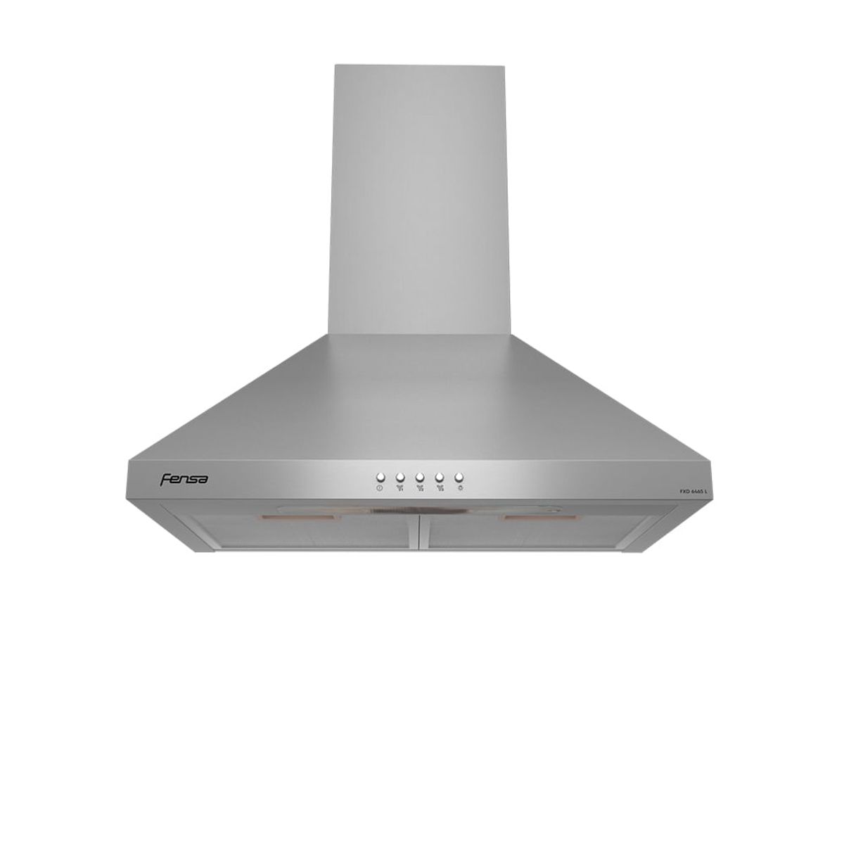 FENSA - Campana de Cocina Extractora Fensa Decorativa Pared 60cm Double Function FXD 6465 Inox
