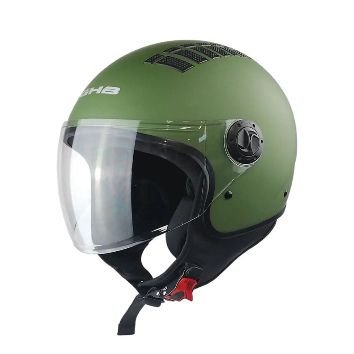 GHB - Casco Abierto GHB 230 Verde Militar talla L