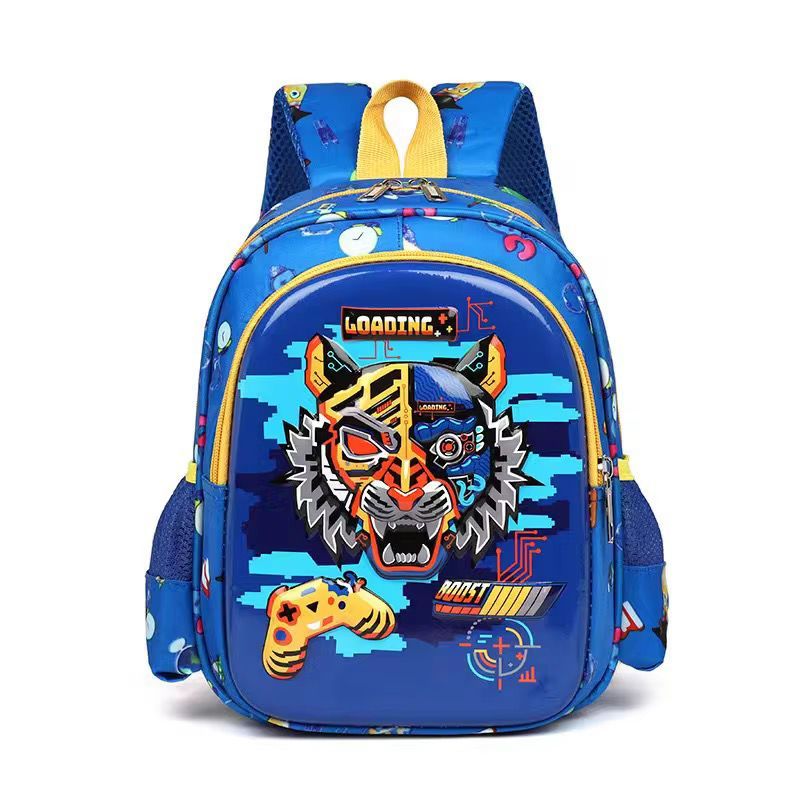 GENERICO - Mochila escolar infantil tigre para niños