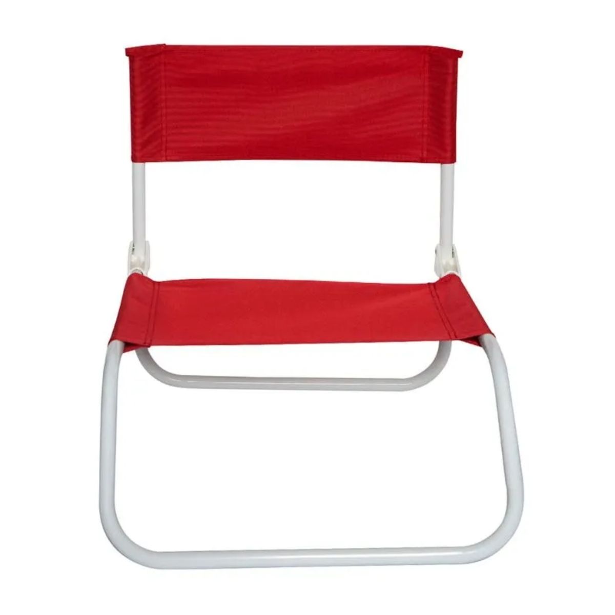 GENERICO - Silla plegable de playa Roja 45x49x52cm