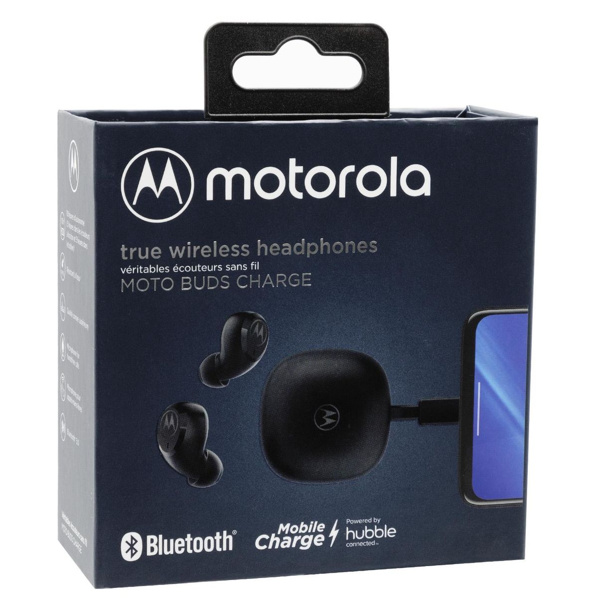 MOTOROLA - AUDIFONO MOTOROLA MOTO BUDS CHARGE NEGRO