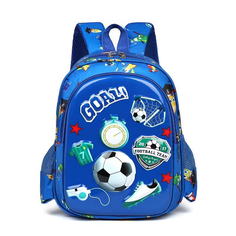 GENERICO - Mochila escolar infantil futbol para niños