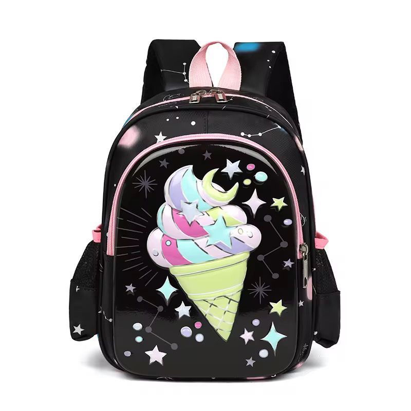 GENERICO - Mochila kawai escolar helado para niñas