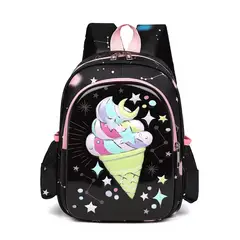 GENERICO - Mochila kawai escolar helado para niñas