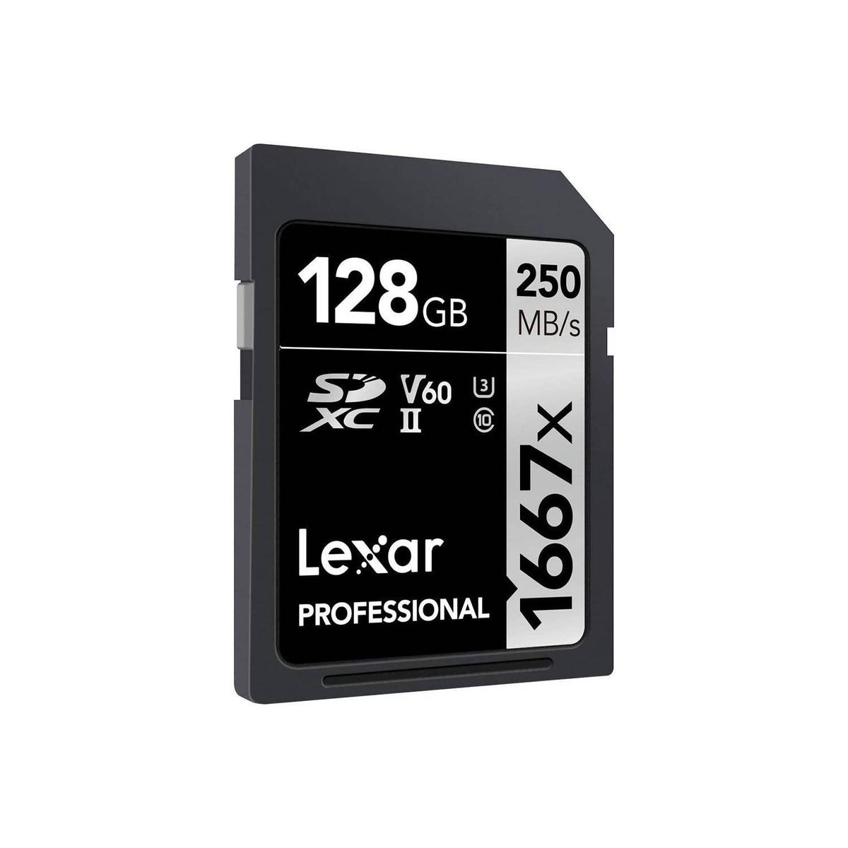 LEXAR - Memoria Sd Lexar Silver Series 1667x 128gb Uhs-ii U3 V60 4k