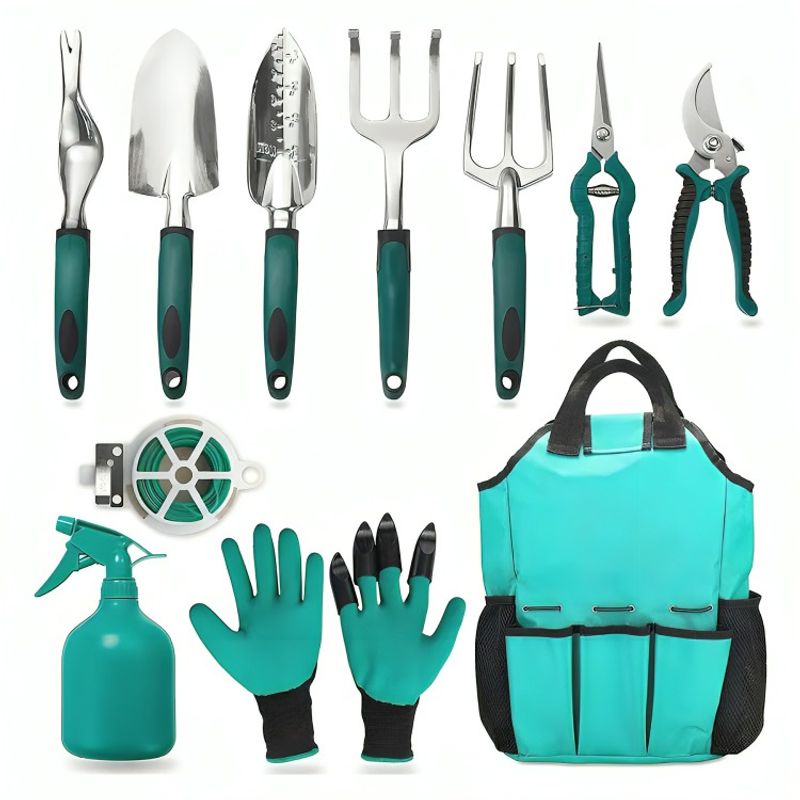 OEM - Set 11 Piezas Herramientas Jardinería Huerto Plantas Jardin