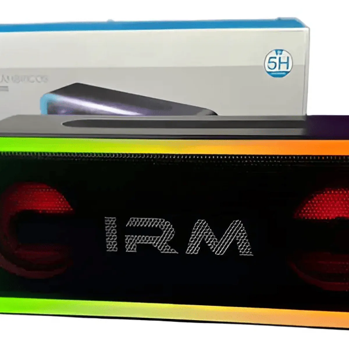 GENERICO - Parlante Bluetooth SK5 Inalámbrico RGB Sonido Potente y Estilo Único