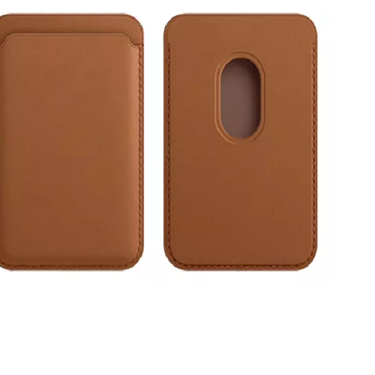 GENERICO - Tarjetero Magnético De Cuero Para iPhone Compatible Magsafe