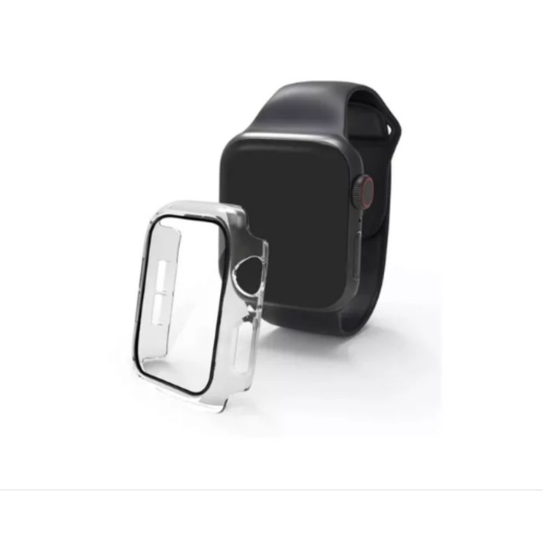 GENERICO - Protector Carcasa Con Vidrio Para Apple Watch Todas Medidas