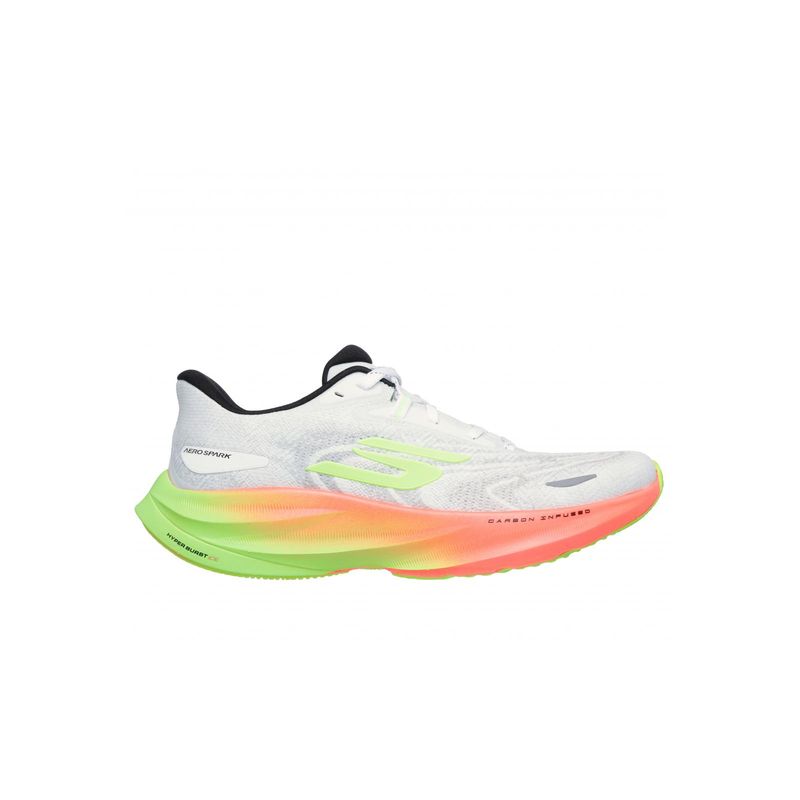 SKECHERS - Zapatilla Hombre Go Run Ride 12 Blanco Skechers