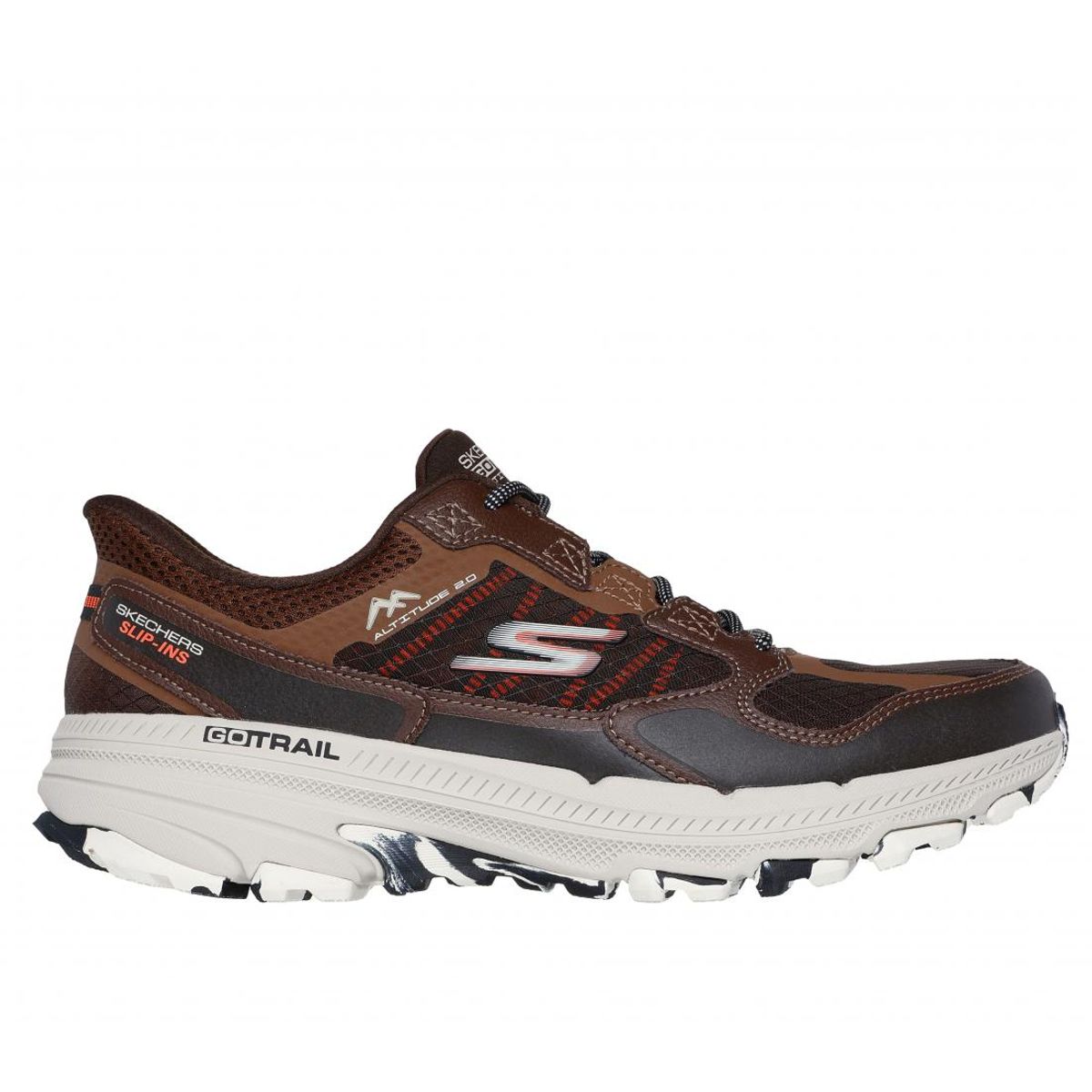 SKECHERS - Zapatilla Hombre Go Run Trail Altitude 20 R Café Skechers