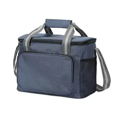OEM - Lonchera Bolsa Térmica De Almuerzo Portátil Gran Capacidad azul