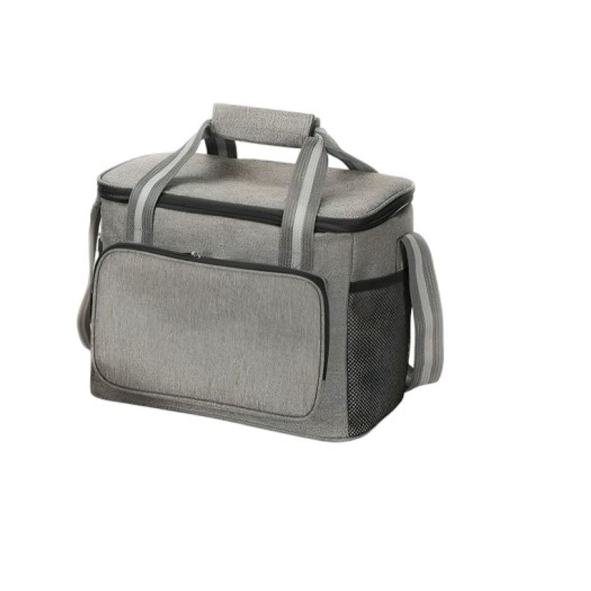 OEM - Lonchera Bolsa Térmica De Almuerzo Portátil Gran Capacidad Gris
