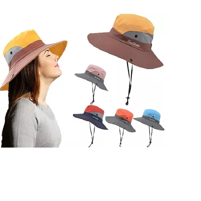 GENERICO - Sombreros De Pesca De Sol Gorra De Boonía Ligera Unisexo